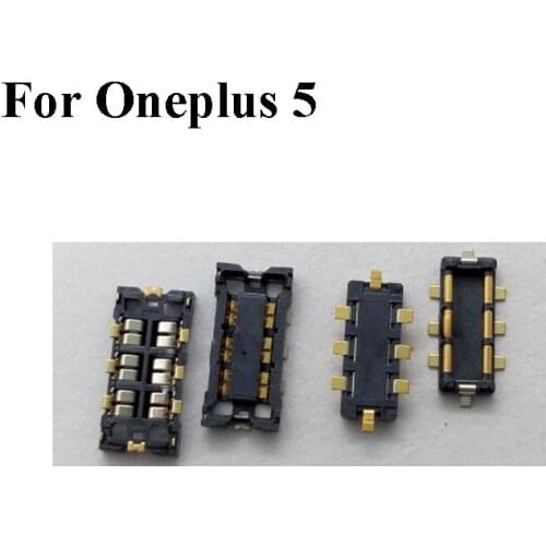 2PCS Inner FPC Connector Battery Holder Clip Contact For oneplus 5 logic on motherboard mainboard on the flex cable For oneplus5