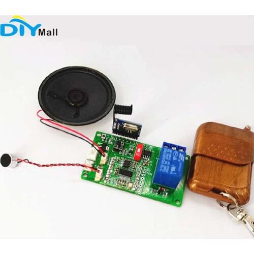 Offline Voice Control Board Smart Switch 5V 1 Channel Relay Module for Lamp Door Self-lock Basic / Pro Version