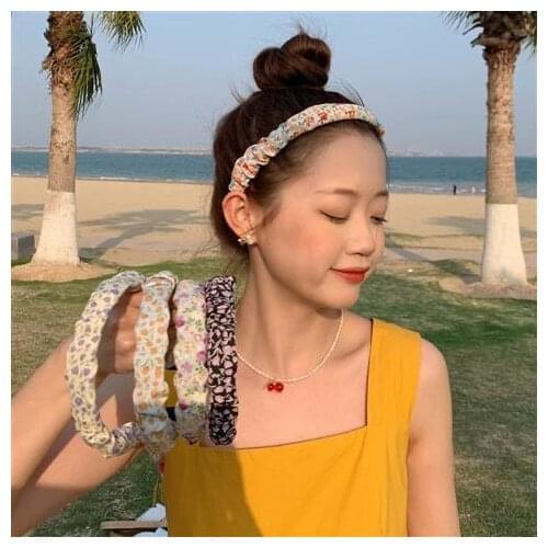 BIG Promotion !!! Polka Dot Bowknot Hairband Sweet Broad Side Simple Headband Headdress Hair Accessories
