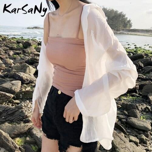 KarSaNy Womens Chiffon Blouses