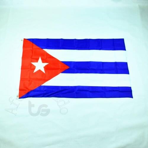 Cuba Cuban 90*150cm flag Banner 3x5 Foot Hanging National flag for meet,Parade,party.Hanging,decoration