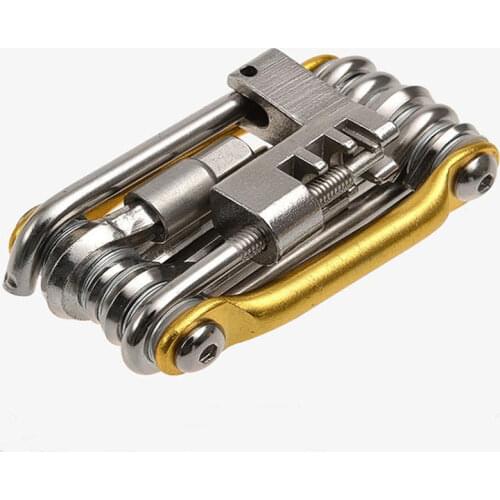11 in 1 Multi-Function Bike Bicycle Cycling Mechanic Repair Tool Kit with Chain Breaker, Bike Multipurpose Tool, Perfect Gift