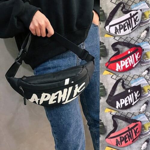2020 Women Waist Packs Ladies Travel Chest Pouch Messenger Crossbody Letter Print New Fashion 4Colors Bags