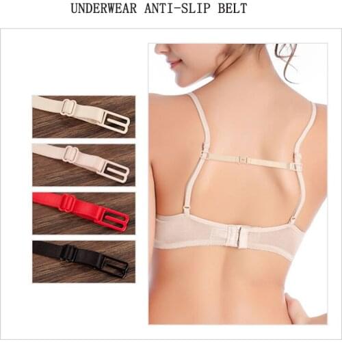 Underwear Non-slip Belt Double Shoulder Buckle With Invisible Elastic Band Fixed Underwear Accessories