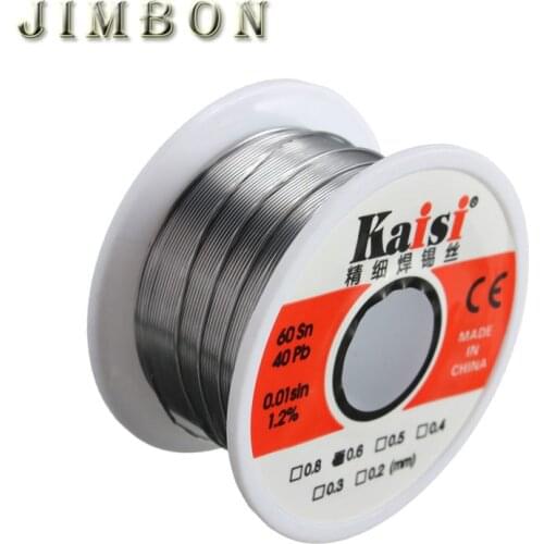 1pc 60/40 0.6mm 50g Tin Lead Line Rosin Core Flux Solder Soldering Welding Iron Wire Reel Soldering Wire Roll