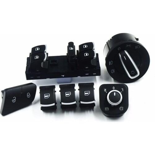 Window headlight mirror lock / unlock switchswitch for VW Passat b6 / 3c 2006-2011 3C0962125B 5ND959565A 5ND941431A 5ND959857