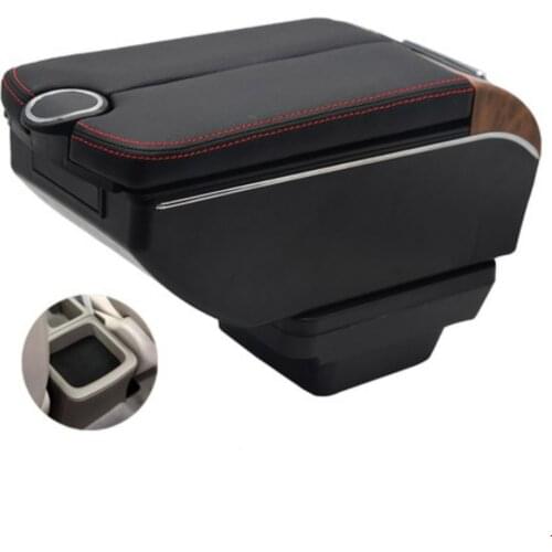 For Cruze Armrest Box Double doors open 7USB interface Centre Console Storage Box Arm Rest Car accessories armrests