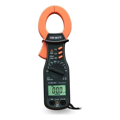 VICTOR DM3218+ Professional Digital Clamp Multimeter Resistance Meter