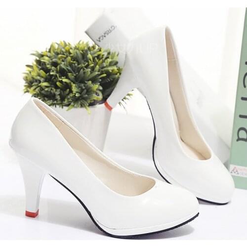 Re:Life In A Different World From Zero Emilia Anime Cosplay Costume lolita girls high heel shoes school uniform single shoes