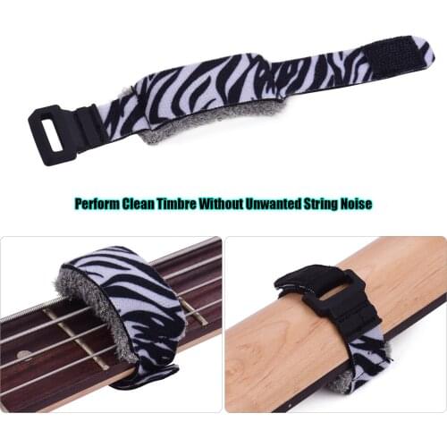 Guitar Fret Wraps Strings Muter Fretboard Muting Wraps For 6-String Acoustic Classic Guitars Bass Accessories