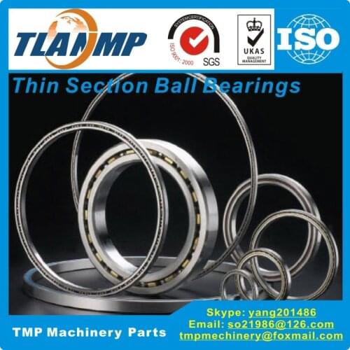 KA100AR0 , KA100CP0 , KA100XP0 Thin section bearings (10x10.5x0.25 inch)(254x266.7x6.35 mm) TLANMP Types tiny ball bearings