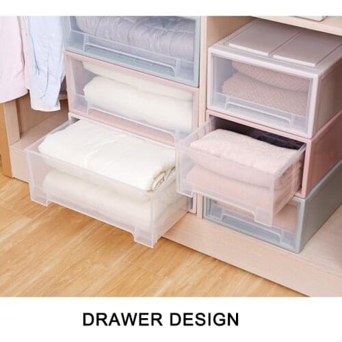 Storage Box Case Organizers Drawer Portable Stackable for Bra Clothes Wardrobe D1