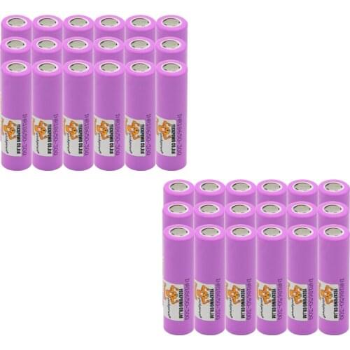 YECKPOWO INR18650 30Q battery li-ion batteries 10C rate high drain 30A 3.7V 3000mah rechargeable akkumulator / 18650 charger