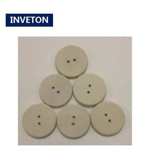 100pcs/lot high quality UHF RFID Laundry Tag coin waterproof rfid washable Clothing tag garment button for laundry management