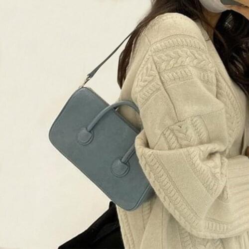 2021 niche design candy color small square bag handbag fashion one-shoulder underarm messenger bag