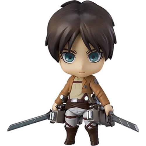 #375 Cartoon Attack On Titan Eren Yeager Jaeger Recon Corps PVC Action Figure Doll Model Toy