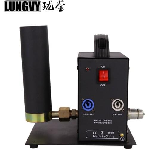 Free Shipping New 200W Single Shoot DMX Co2 Jet Equipment New Design High Powercon IN/OUT Socket Seetronic Socket 2 Channels