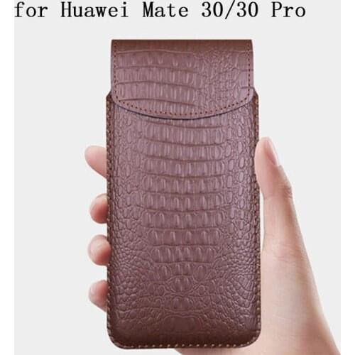 Crocodile Print Phone Case for Huawei Mate 30 Luxury Pouch Sleeve for Huawei Mate30 Mate 30Pro 30 Pro Magnetic Cover Magnet Skin