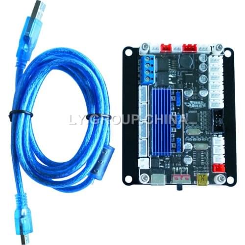 DIY GRBL 3aixs 4axis motherboard v4.0 3.1 3.0 for desktop CNC router drawing laser engraving machine with USB line support 300W
