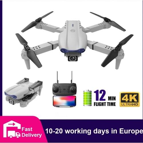 S1 Pro Mini Drone 4K HD with Camera Altitude Hold Headless 360 Degree FPV 6-Axis Gyro 4CH 2.4GHz Foldable Drones RC Quadcopter