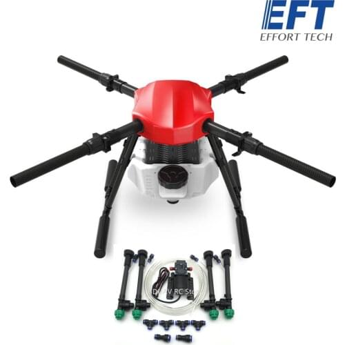 EFT New upgrade E410-S E410S 10L 10kg four-axis agricultural spray drone frame 1393mm wheelbase and water tank
