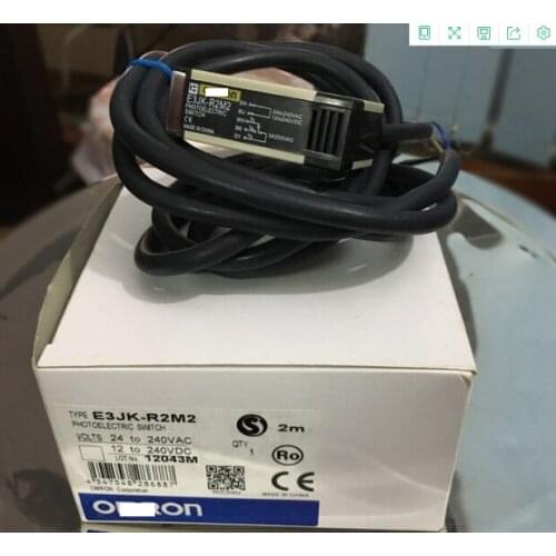 E3JK-R2M2 AC/DC Photoelectric Switch Sensor 24-240VAC 12-240VDC New High Quality