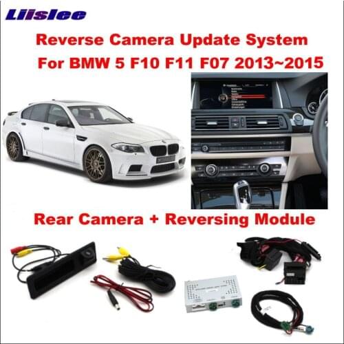 Rear View Camera For BMW 5 Series F10 F11 F07 2013 2014 2015 NBT System Original Screen Update Reversing Module Decoder Track