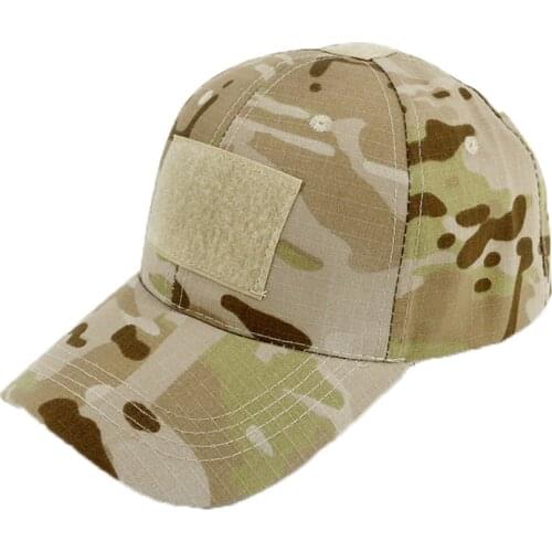Men Tactical Military Army Camo Caps Hunting Hiking Camping Outdoor Airsoft Simplicity Caps Camouflage Sunshade Baseball Caps
