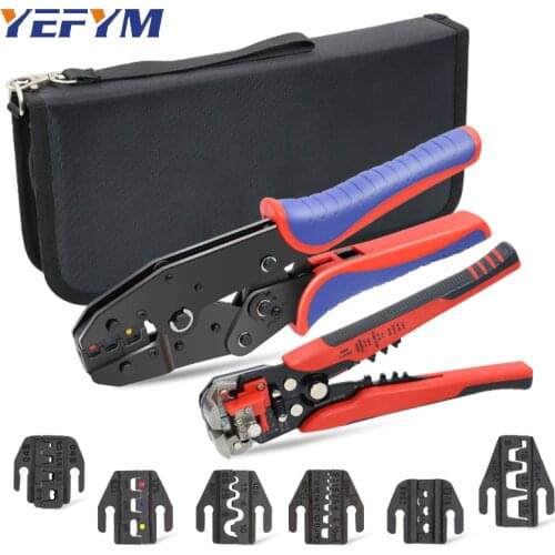 YEFYM YFX-03C Crimping Pliers with 6 jaw for more terminals Clamp Quick change of jaw Multifunctional Electrical portable tools