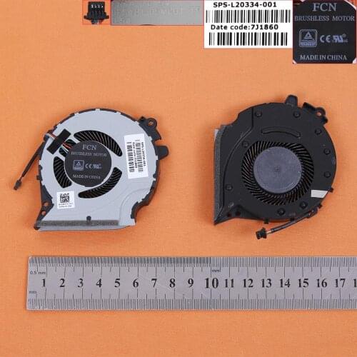 New Laptop Cooling Fan For HP PAVILION 15-CX 15-CX0060TX TPN-C135 (For GPU fan,Left side,Original90%new )