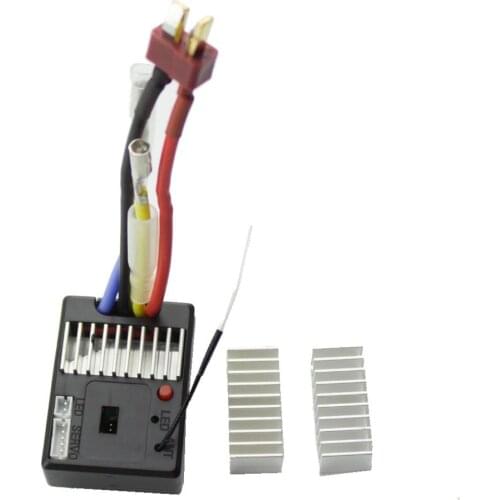 RC Car Receiving Board Receiver Circuit Board with Heat Sink Spare Accessories for WLtoys 1/14 144001 Vehicles