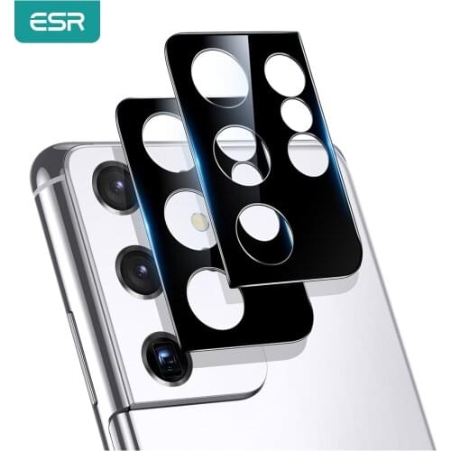ESR Camera Lens Film 2PCS For Samsung Galaxy S21 Ultra 5G S21+Plus S21 Tempered Glass Screen Protectors Protective Film for S21