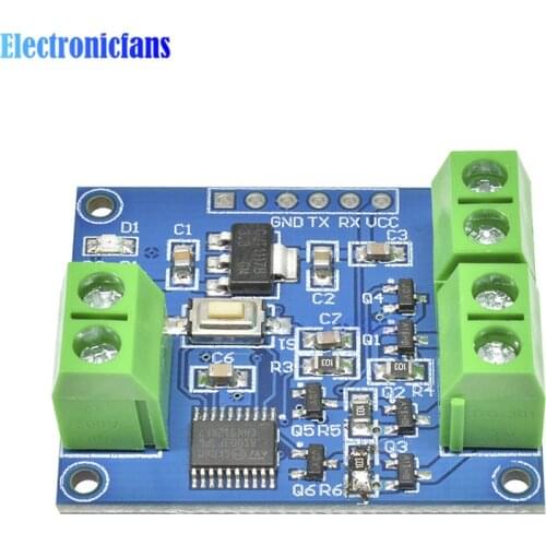 3.3V-5V Full Color RGB LED Strip Driver Module Shield Three-way onboard Mosfet Serial Communication Interface for Arduino STM32