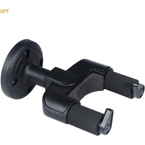 Durable Guitar Wall Hanger Guitar Holder Wall Mount Bracket Hanger Guitar Sponge Hanging Ukelele Holder XX