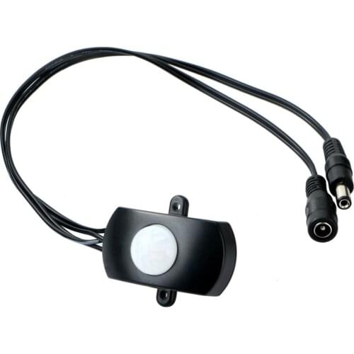 Mini Adjustable TDL 2023 PIR Infrared Motion Sensor Detection LED Switch for Automatic Lighting Corridors Bathrooms Basements