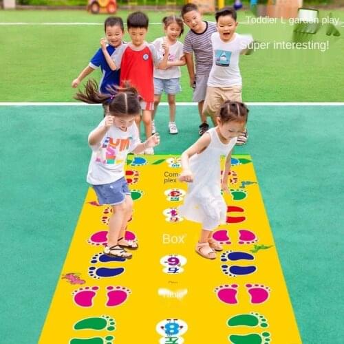 Hands and Feet in a Hurry Game Mat Childrens Indoor Physical Props Outdoor Team Building Outward Training Device