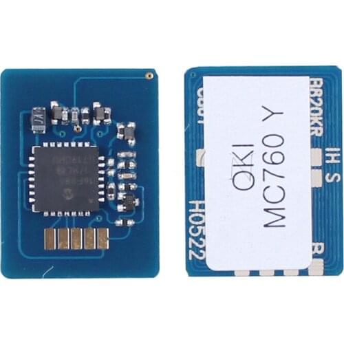 Compatible 45396304 45396303 45396302 45396301 Toner Chip For OKI MC760 770 780 MFP Printer