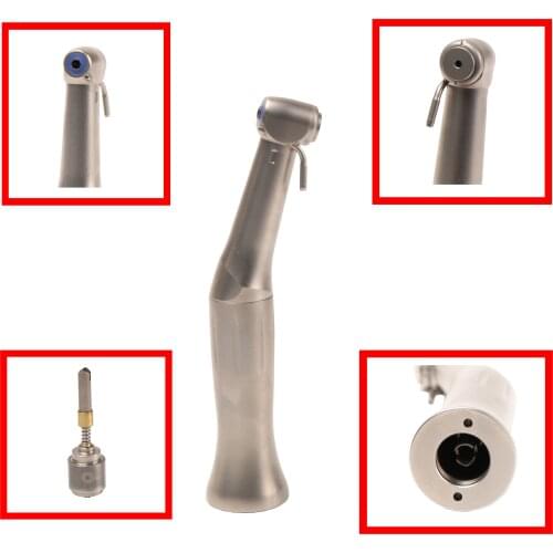 Dental 20:1 Contra Angle Low Speed Handpiece Push Button Dental Tools Equipment
