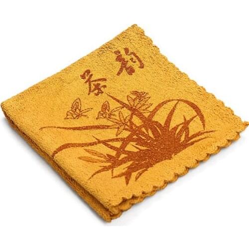 Water-Absorbing Thick Handmade Cotton Soft Anti-Mite Deodorant Durable Tea Towel Heat Insulation Tablecloth Rag