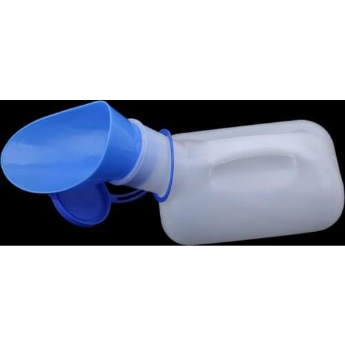 1000 ML Male Female Woman Universal Dual Urinal Patient Old Man Medical With The Interface PE Urinals Sanitary Ware Products