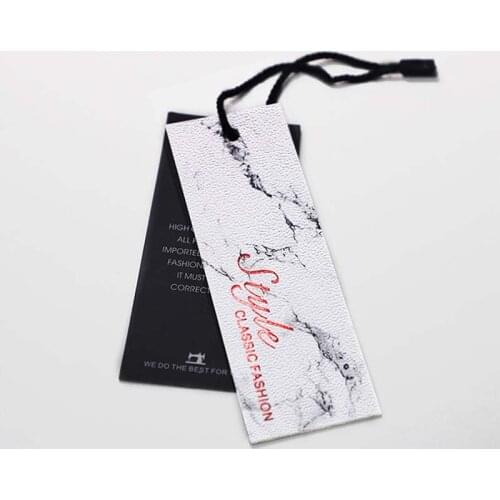 500pcs Custom Tags Price Tag Custom Hang Tags With Logo Printed Swing Tags Clothing Label Personalized Label