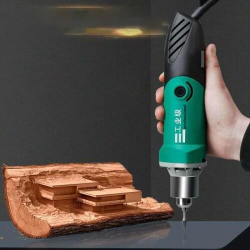 500W Chuck Electric Grinder Engraving Electric Grinder Miniature Electric Drill Chuck Electric Grinder High Speed Power Tools