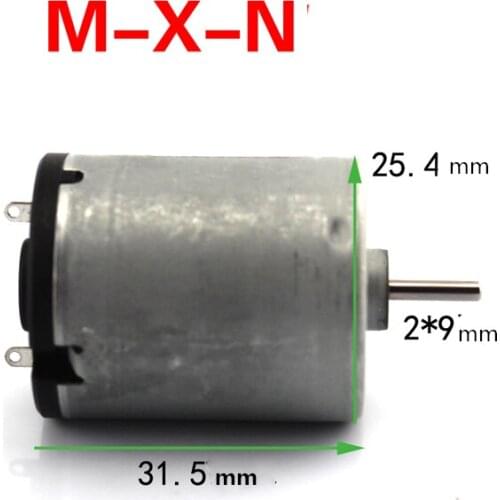 6pcs High Speed Motor Mini Electric DC 6V 12V 3000rpm 6200rpm Reversed Moteur 12 V Volt DIY Technology Tool Model Toys M-X-N
