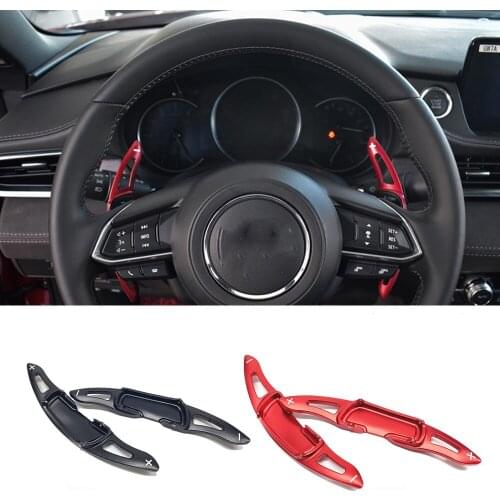 DSG Aluminum Steering Wheel Shift Paddle Extension For Mazda3 Axela Mazda 6 Atenza CX-5 MX-5 Auto Car accessories styling