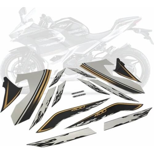 For Ninja400 Fit Ninja 400 Bodywork Fairing Full Kit Decal Sticker Motorcycle High Quality Applique ABS Decorative Protector