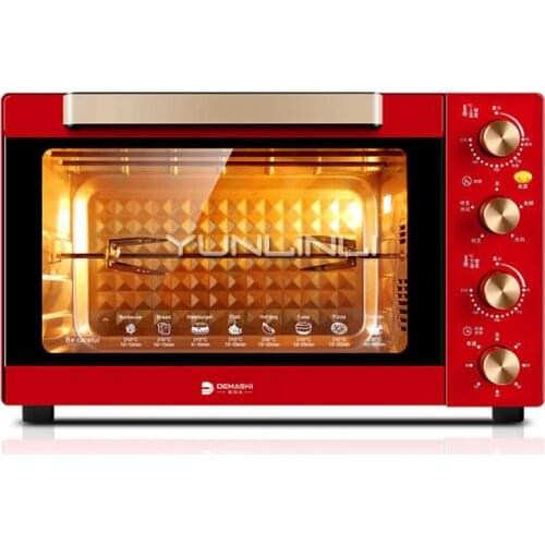 Multifunctional Electric Oven 46L Household Oven Horno Electric Baking Oven Mechanical Control Electric Baking Stove DR-64M