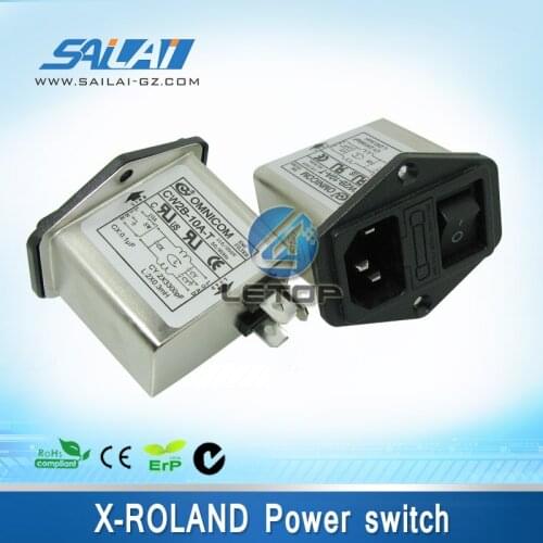 New type!!!power switch X-ROLAND Power switch for solvent printer