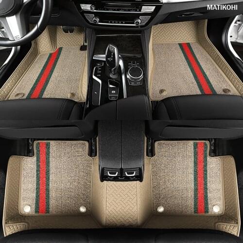 MATIKOHI Custom car floor mats For volvo s60 v40 s40 xc60 xc40 c30 c70 s80 s90 v50 xc70 xc90 v60 v90 xc-classic car accessories