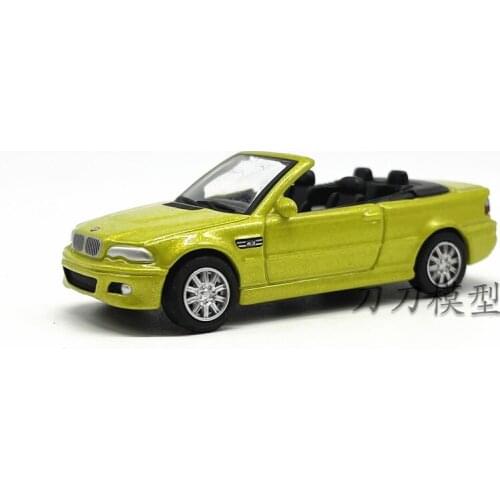 1:72 Diecast Simulation Play Vehicles BMW M3 Roadster Alloy Movable Wheels Model Car Collection Ornaments Gifts for Children