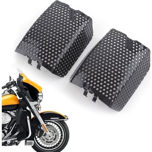 Motorcycle Black Stainless Steel Front Brake Caliper Cover For Harley Touring V-Rod Models 2006-2019 Protection Guard Cover